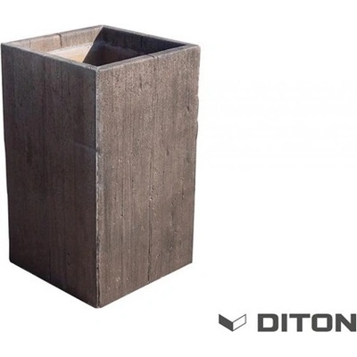 DITON LINIE DŘEVA Květináč I. DUB arktic 48/48/80cm