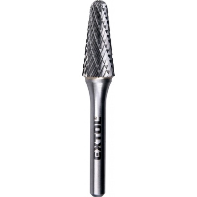 Extol Fréza karbidová kuželová s rádiusem 14° L 10x25x6 sek střední (double-cut)