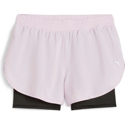 Puma RUN FAV WOVEN 2IN1 short W ružové 523181-60