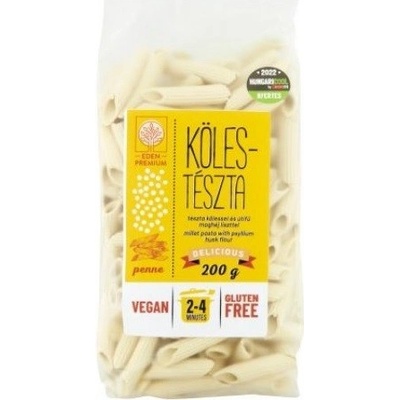 Éden Prémium Bezlepkové jáhlové těstoviny penne 200 g