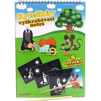 Wiky Бележник за изстъргване Къртко / 8 листа