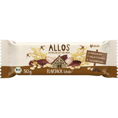 Allos Flapjack čokoláda bio 50 g