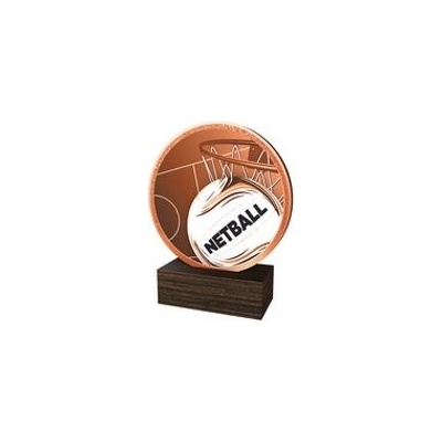 Poháry Bauer Dřevěná plaketa TFRW568 Netball