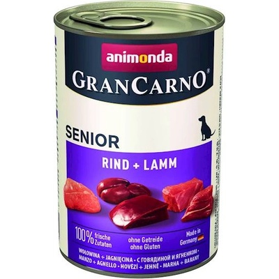 Animonda GranCarno Senior вкус: Говеждо и агнешко 400 г