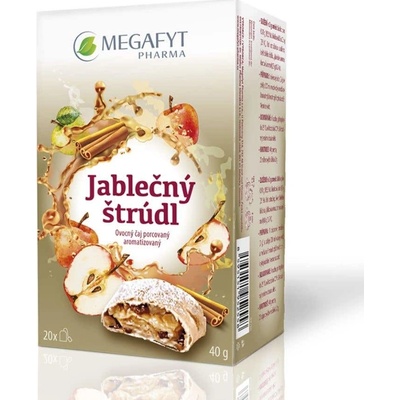 MEGAFYT Jablková štrúdľa ovocný čaj 20 x 2 g