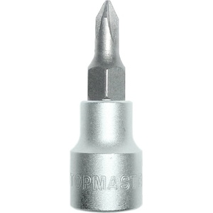 Topmaster Professional Вложка 1/4" с накр. кръстат PH0 CR-V Topmaster Professional (330194) - topmall