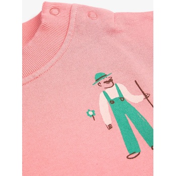 Bobo Choses Бебешки памучен суичър Bobo Choses Farm Adventure (126AB041)