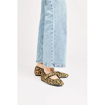 Karl Lagerfeld Кожени балеринки Karl Lagerfeld KONNIE в кафяво KL40183A (KL40183A.020)