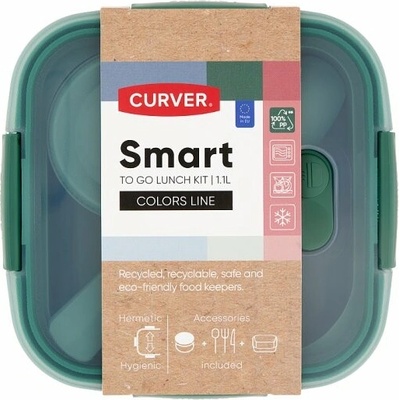 Curver Smart to Go Dóza na potraviny 16 x 16 x 9 cm 1,1 l