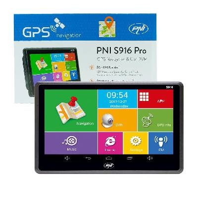 S916PRO - GPS навигационна система с DVR, Android 6.0, 16GB памет, RAM 1GB DDR3, 7 (S916 PRO)