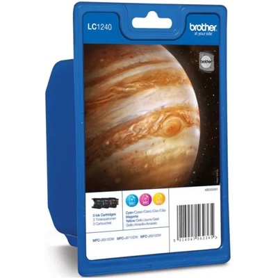 Brother LC1240RBWBP Rainbow Pack (C/M/Y)