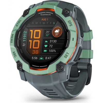 Garmin Instinct 3 50mm AMOLED Black/Charcoal band 010-03020-00