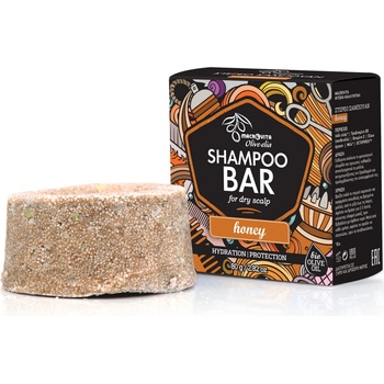 Macrovita Olive-Elia Shampoo Bar for Dry Scalp Honey Tuhý šampón pre suchú pokožku s medom 80 g