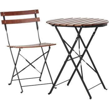 Carmen Сгъваем кетъринг стол gombe - орех (3535148)