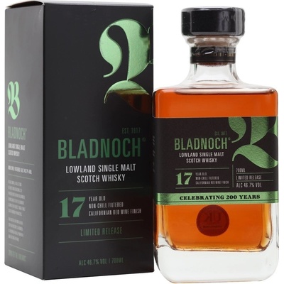 Bladnoch Californian Red Wine Finish 17y 46,7% 0,7 l (karton)