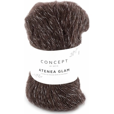 ATENEA GLAM Katia ATENEA GLAM: 105 tmavá hnedá strieborná