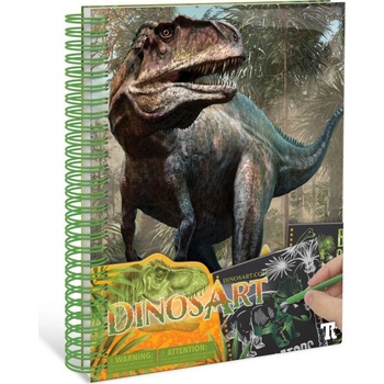 Nebulous Stars Dinosaurí vyškrabovací deníček