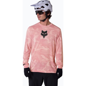 Fox Racing Мъжка блуза с дълъг ръкав за колоездене Fox Racing Ranger Tru Dri berry