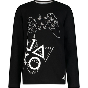 Блуза с дълъг ръкав PlayStation, Черна, размер 116 (EM-PLST-083B-116)