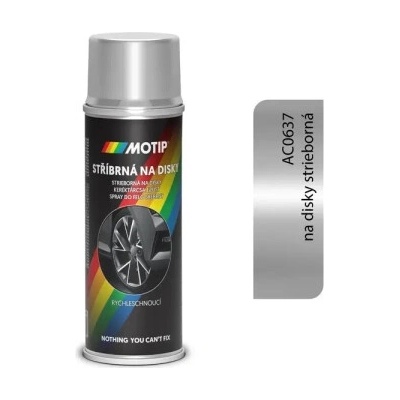 MOTIP ŠKODA Strieborná farba na disky v spreji 200ml
