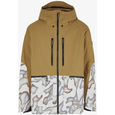 O'Neill Мъжко яке за ски/сноуборд O'Neill с текстура в кремаво и горчица O'Neill | Zhalt | МЪЖЕ | M