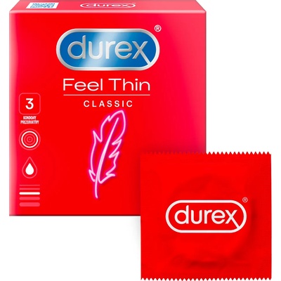 Durex Feel Thin Classic 3 pack