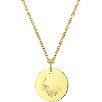 HARAHU Колие fl-21683 - Златна / Тип3 kp21683 (fl-21683)