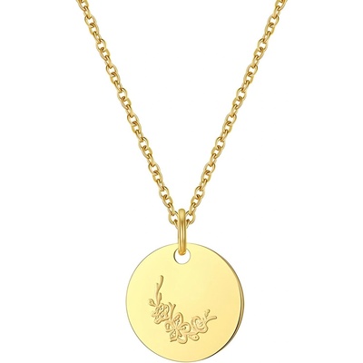 HARAHU Колие fl-21683 - Златна / Тип3 kp21683 (fl-21683)