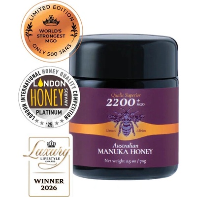 BIOSOTA ORGANICS Manuka med MGO 2200+ NPA 36+ 140g