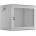 Lanberg rack cabinet 19" wall-mount 9U/600x450 with perforated door grey (flat pack) (WF01-6409-23S)