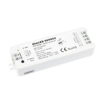 T-LED Přijímač dimLED PR RGB1 3x4A 069003