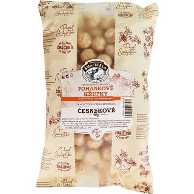 Šmajstrla Pohankové křupky česnekové bez lepku 50 g