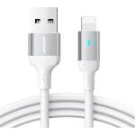 JOYROOM Кабел Joyroom A10 Series, USB към Lightning, 2.4A, 1.2m, бял (S-UL012A (S-UL012A10W)