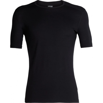 Icebreaker Мъжко мериносово термобельо Icebreaker 200 Oasis S/S Crewe Merino base layer - Black - размер XL (015-0860-0114)