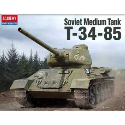 Academy T-34/85 sovětská armáda Model Kit tank 13421 1:72