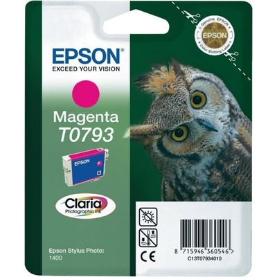 Epson Оригинален мастилен картридж Epson Light Magenta T0793 за Stylus Photo 1400 "C13T07934010 (C13T07934010)