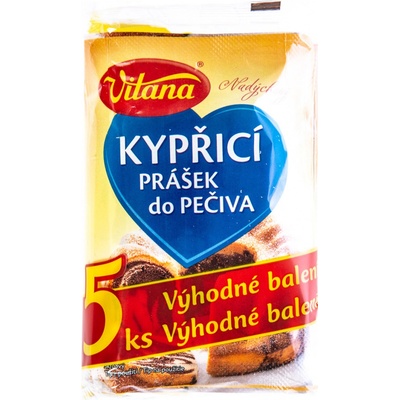 Vitana Kypřicí prášek do pečiva 5 x 13 g (65 g)