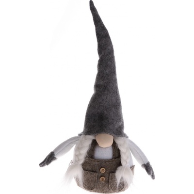 Vianočný textilný škriatok Tony 31 cm