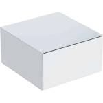 Geberit ONE - Страничен шкаф, 45x25x47 cm, 1 чекмедже, гланцово бяло 505.078. 00.1 (505.078.00.1)