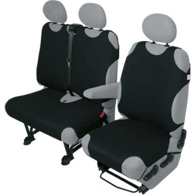 Autopoťah Automax Autotriko VAN 1+2 čierne