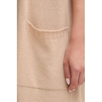 United Colors of Benetton Жилетка с вълна United Colors of Benetton в бежово 122HD6051 (122HD6051)