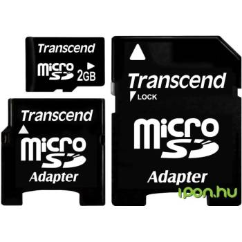 Image 1 of Transcend SecureDigital microSD 2GB (TS2GUSD-2)