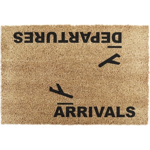 Artsy Mats Изтривалка от кокосови влакна 40x60 cm Arrivals and Departures - Artsy Doormats (TYPO-ARRIVALS)