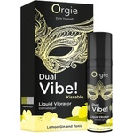 Orgie Dual Vibe - унисекс течен вибратор - Gin Tonic (15 ml) - lovesexshop