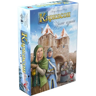 Fantasmagoria Настолна игра Каркасон: Зимно издание - семейна
