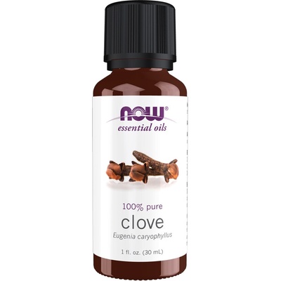 Now foods Esenciálny olej Klinček 30 ml