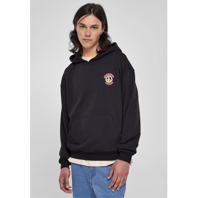 Urban Classics Мъжки суичър с качулка в черен цвят Urban Classics Peace HoodyUB-TB6266-00007 - Черен, размер L