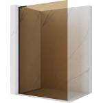 Mexen Kioto L преграда за душ Walk-in 80 x 200 см, бронз, черна - 800-080-103-70-32 (800-080-103-70-32)