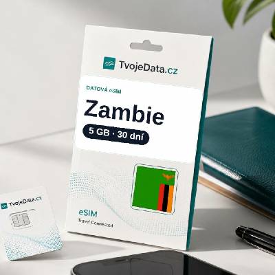 eSIM Zambie 5 GB / 29 dní