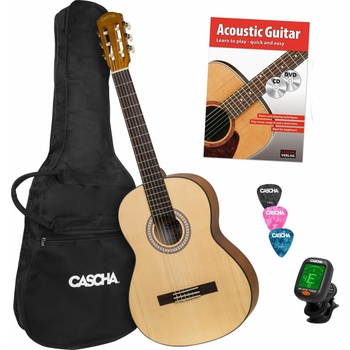 Cascha Student Series Set EN 4/4 Natural Класическа китара